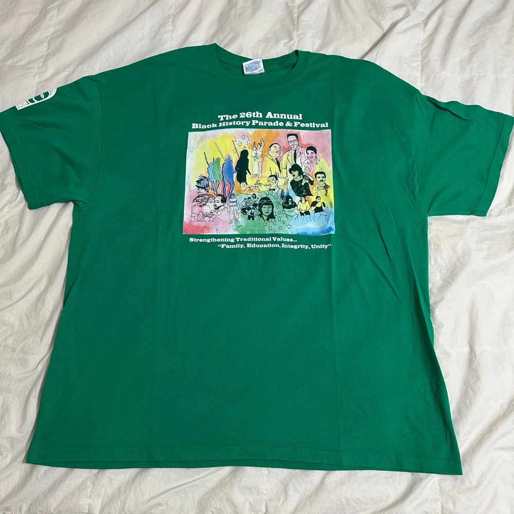 2008 Black history parade Green Festival Graphic Tee